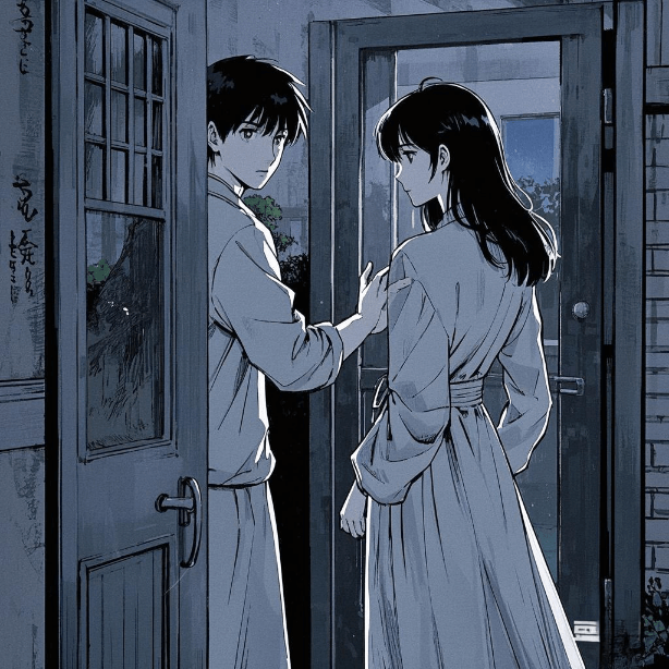 短い再会後の別れ