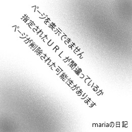 Ｍａｒｉａの日記　－１４－