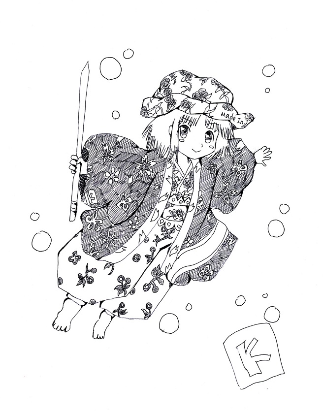 Kの使いの人形、じぅ