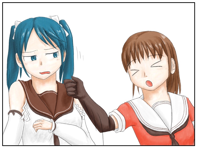 那珂と五十鈴